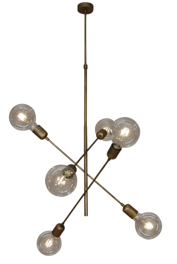 HL-3524-6 ERIC OLD BRONZE PENDANT HOMELIGHTING 77-3801