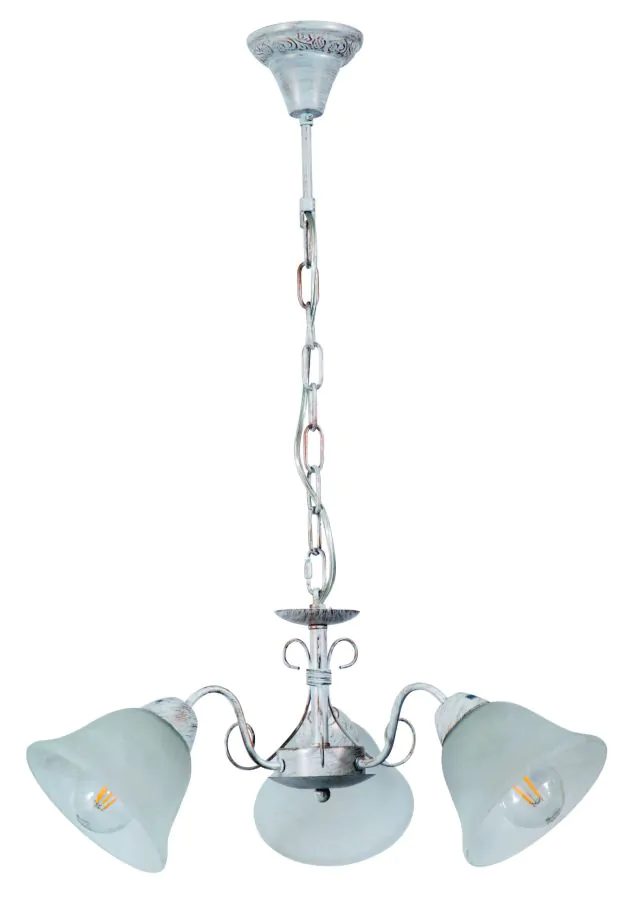 PDC 2261-3 WH# 3/Φ ΛΕΥΚΟ ΜΕ ΧΡΥΣΗ  3ΧΕ27 ARlight 0104295