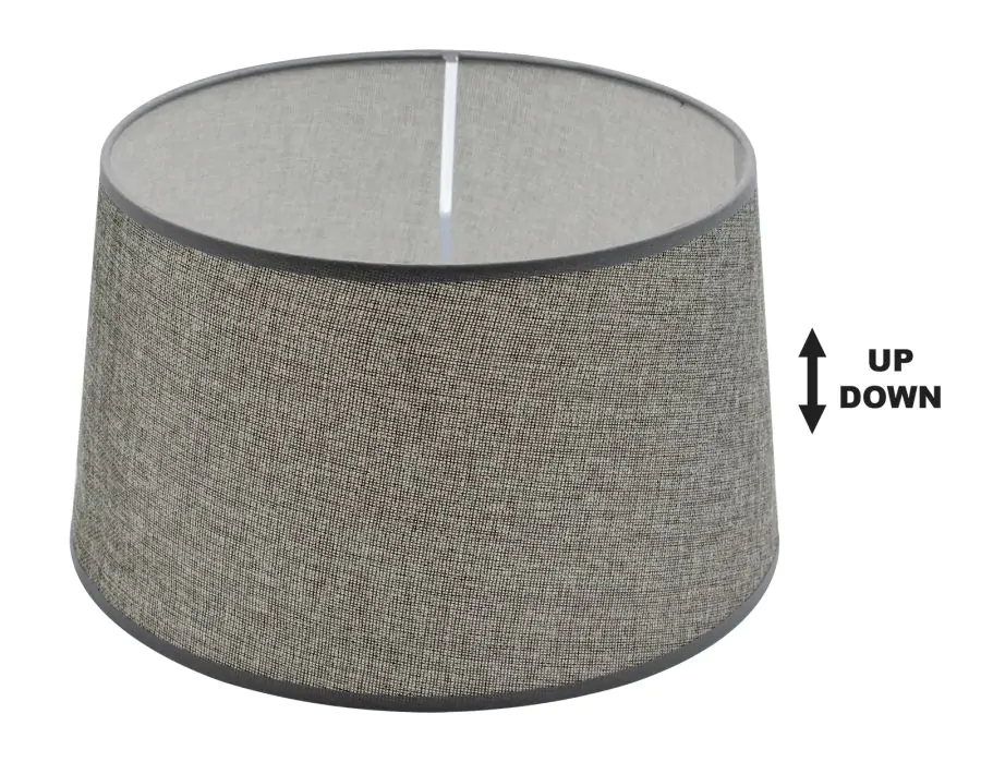 SPC 35 GY E14-E27 (d35-30-H20) ΚΑΠΕΛΟ ΓΚΡΙ UP - DOWN ARlight 0284150