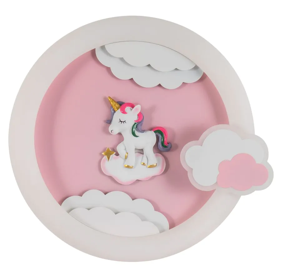 CCC 4319 ΠΛΑΦΟΝΙΕΡΑ ΠΑΙΔΙΚΗ LED ΡΟΖ ΜΟΝΟΚΕΡΟΣ CCT ARlight 0064215