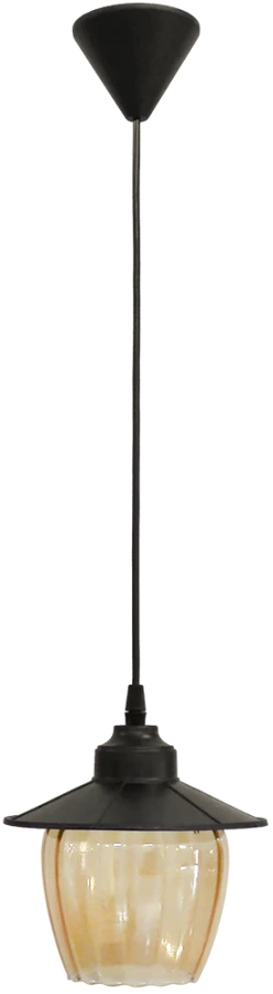 Φωτιστικό κρεμαστό AP-98Κ BLACK Heronia 11-0228