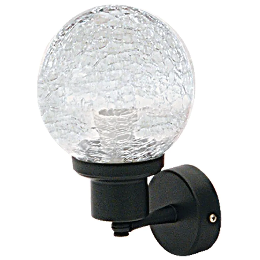 WLA 907 BK ΑΠΛΙΚΑ ΜΕ ΓΥΑΛΙ ΑΛΟΥΜΙΝΙΟΥ 1ΧΕ27 ARlight 0141024