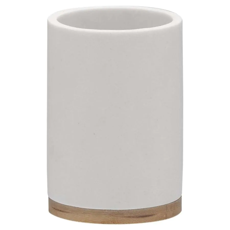 Grace white ποτήρι οδοντόβουρτσας Sealskin  361910410