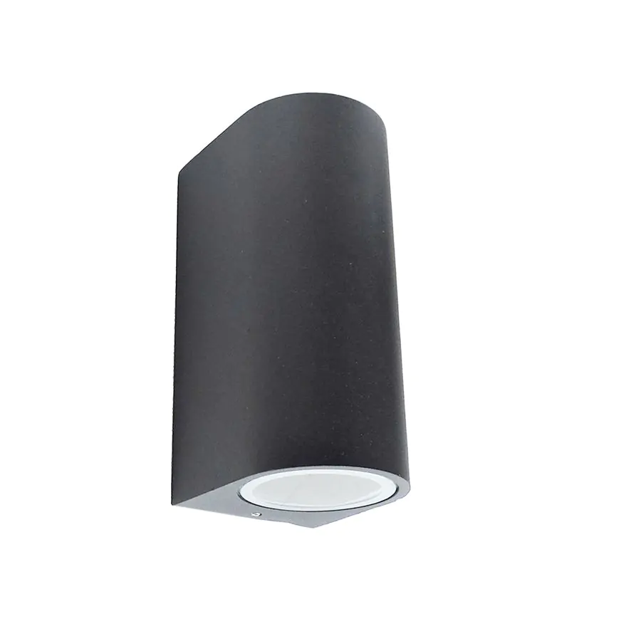 Φωτιστικό Χωνευτό Εξ.Χώρου IP44 7x8xH15cm  2xGU10 Χυτό Αλουμίνιο Γραφίτης Sun Light SZ-2722 