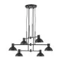 SE21-BL-100-MS3 ADEPT PENDANT Black Metal Pendant Black Metal Shade+ HOMELIGHTING 77-8881