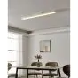 Φωτιστικό Οροφής L120x10cm LED Panel 34.2w2700-6500K 3910lm RGBW Εφαρμογή-Τηλεχειριστήριο Eglo Turcona 900062