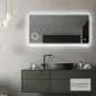 Καθρέπτης Μπάνιου CULM 120x80 με σύνδεση Bluetooth για Μουσική Luminor CULM12080