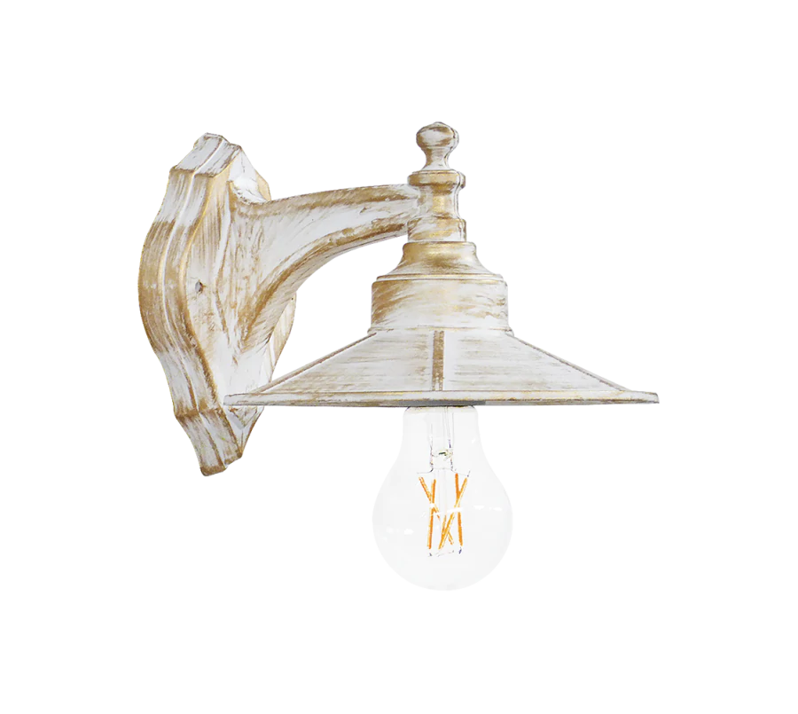 Φωτιστικό τοίχου / απλίκα LP-150ΑΝ WHITE-BRONZE Heronia 07-1329