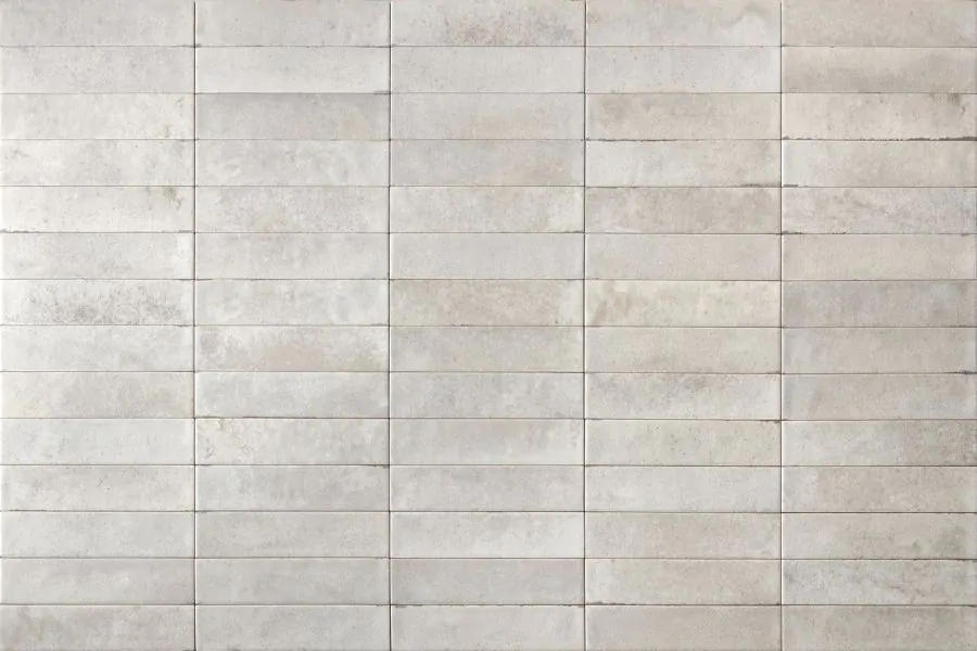 Πλακάκι Τοίχου Πορσελανάτο Ματ 6*25 εκ. Rondine Ceramica Noho Light Grey 