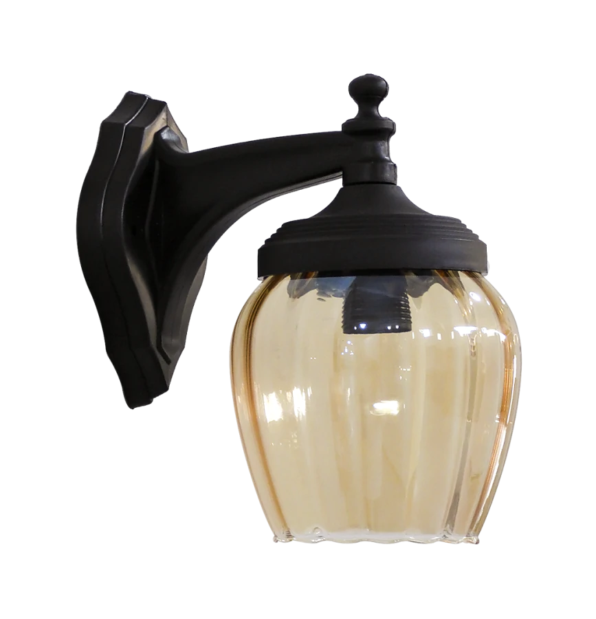 Φωτιστικό επιτοίχιο AP-97AN BLACK Heronia 07-1312