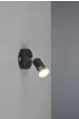 Σποτ Μονόφωτο 1xGU10 σε Μαύρο Χρώμα Trio Lighting Paris R80911032
