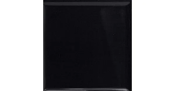Πλακάκι Κουζίνας-Τοίχου 15x15cm Μαύρο Γυαλιστερό Pasta Bianca Retificato Kroma Black Glossy 