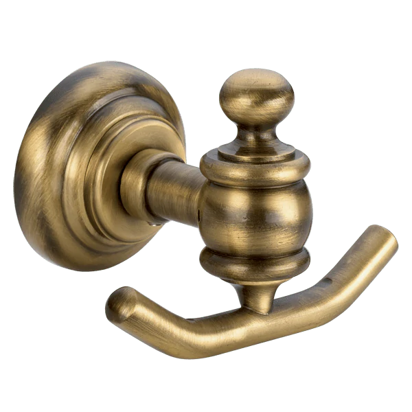 Διπλό Άγκιστρο Επίτοιχο Ρετρό Οξυντέ Verdi Retro 0360266 