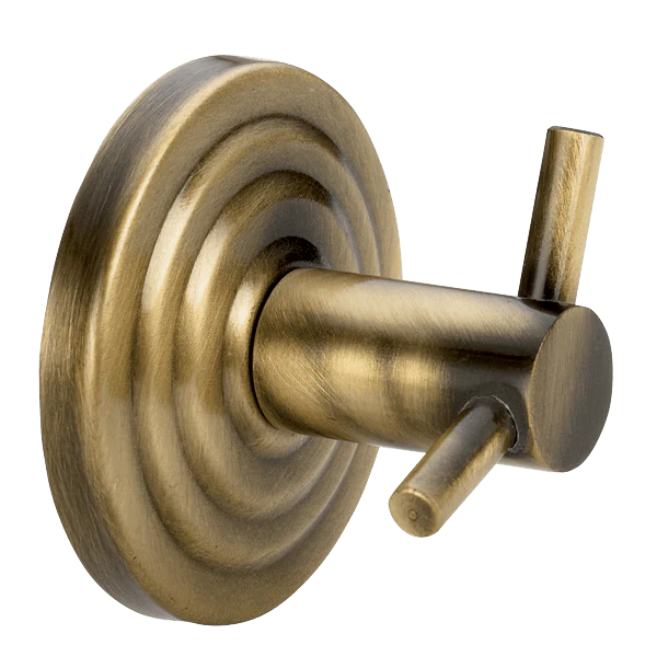 Άγκιστρο Ρετρό Διπλό Μπρονζέ Verdi Brass 3081266 