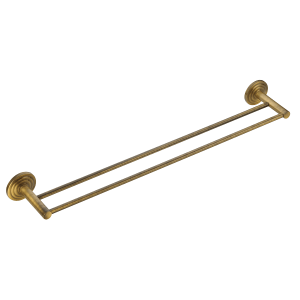 Πετσετοθήκη Διπλή 55 εκ. Ρετρό Μπρονζέ Verdi Brass 3082166 