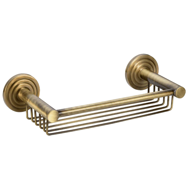 Σπογγοθήκη δύο ροζέτες Ρετρό Μπρονζέ Verdi Brass 3082766 