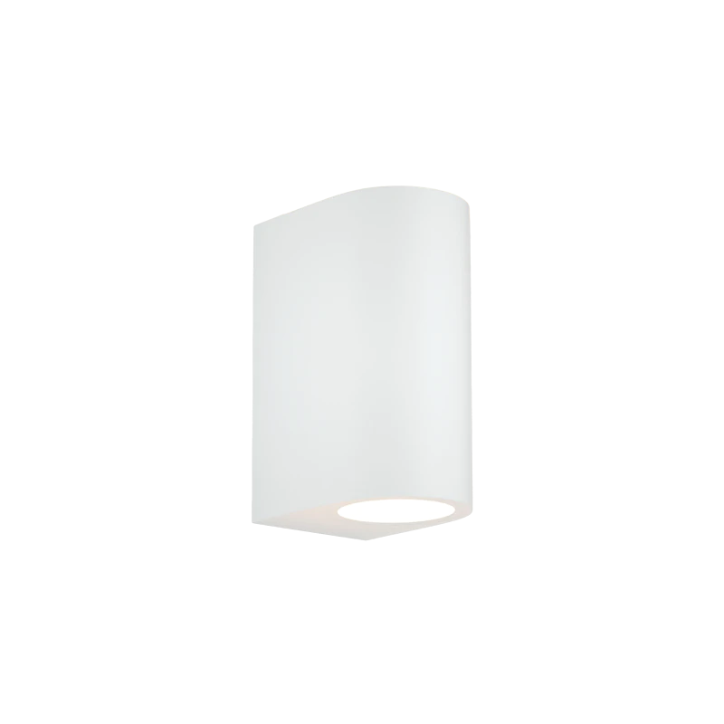 it-Lighting Michigan 2xGU10 Outdoor Up-Down Wall Lamp White D:14.7cmx9cm 80200124