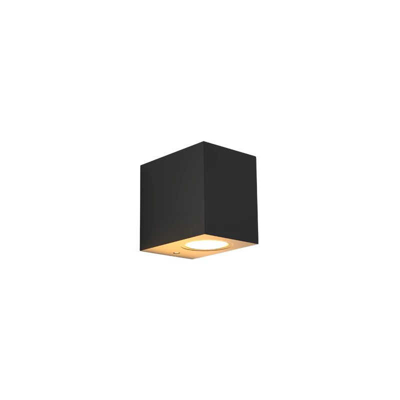 it-Lighting Norman 1xGU10 Outdoor Up or Down Wall Lamp Anthracite D:8cmx7cm 80200444