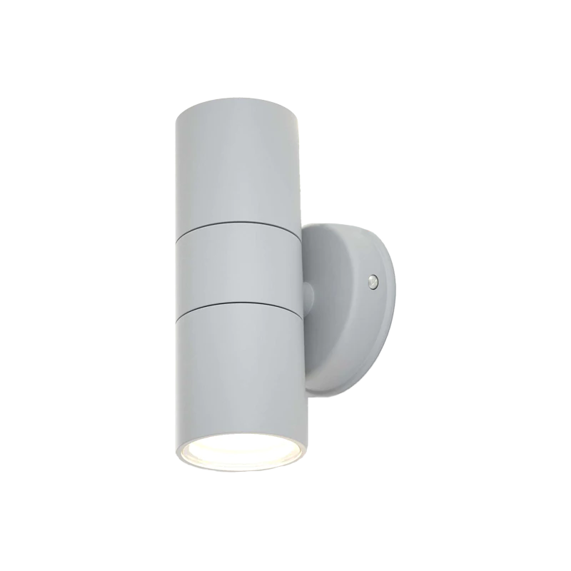it-Lighting Ouachita 2xGU10 Outdoor Up-Down Wall Lamp Grey D15.2cmx11.3cm 80200634