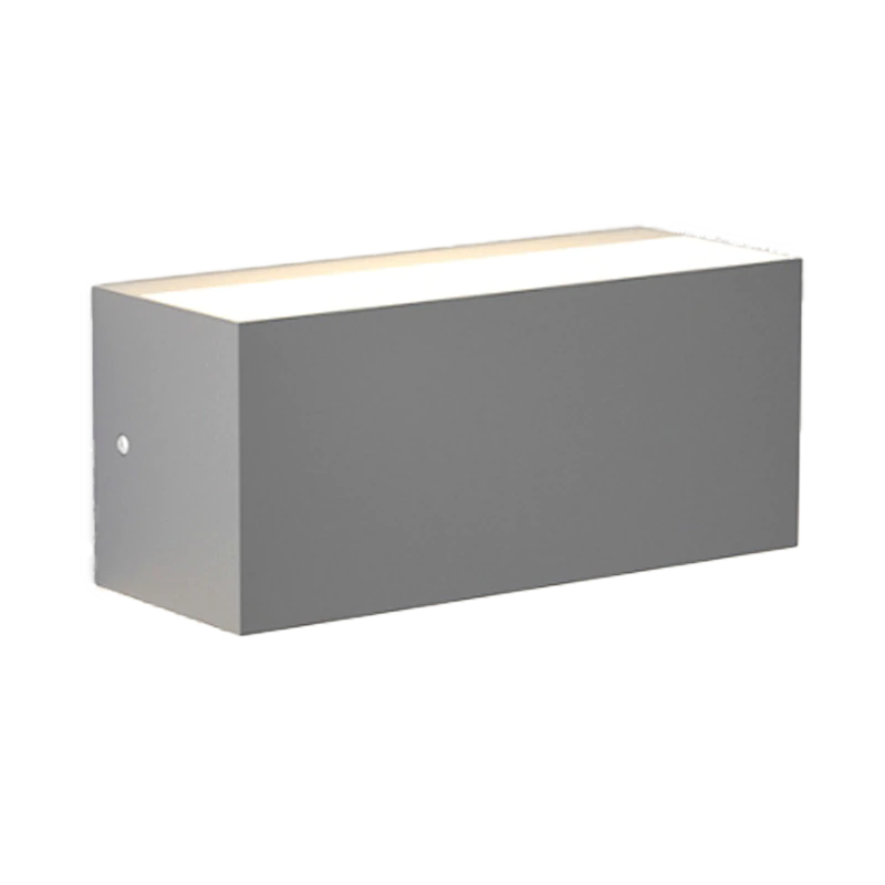 it-Lighting Martin LED 12W 3CCT Outdoor Up-Down Wall Lamp Grey D:22cmx9cm 80200730