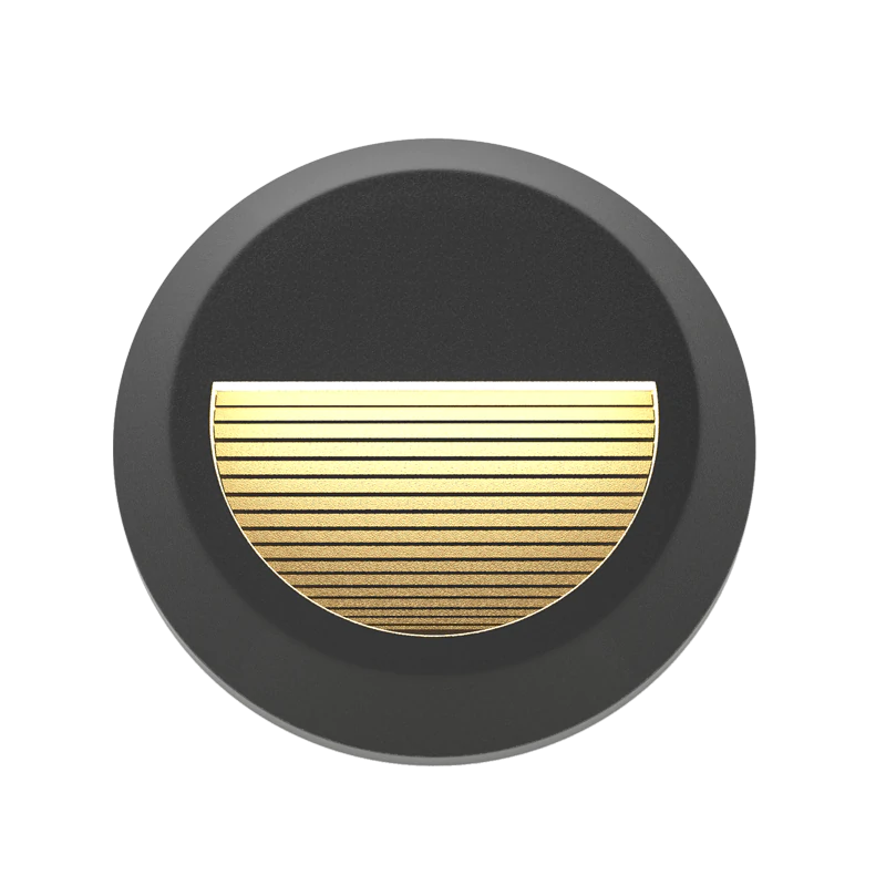 it-Lighting Maroon LED 2W 3CCT Outdoor Wall Lamp Anthracite D:15cmx2.7cm 80201640