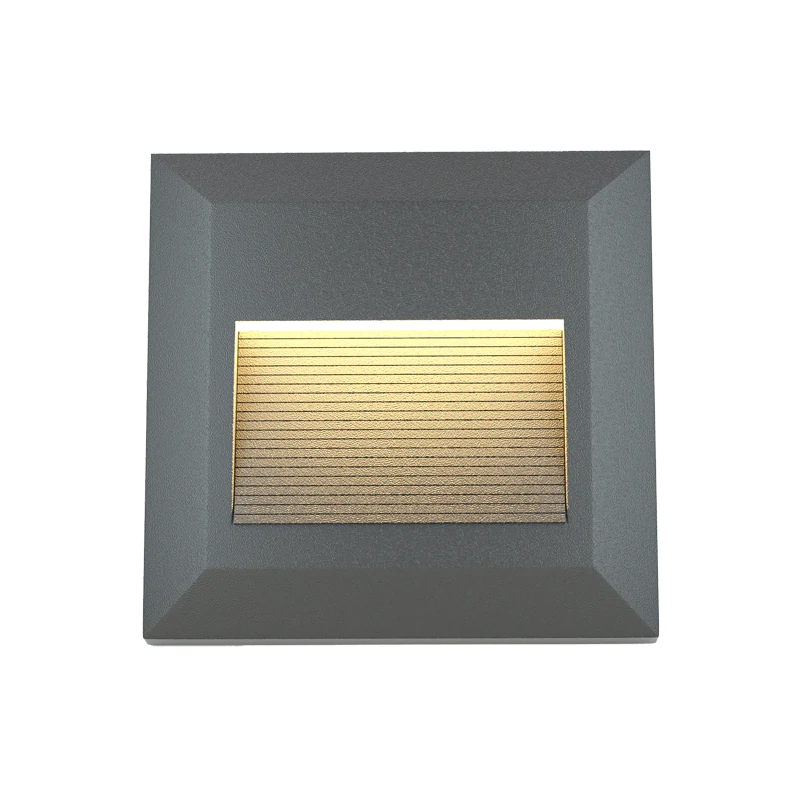 it-Lighting Salmon LED 2W 3CCT Outdoor Wall Lamp Anthracite CCT D:12.4cmx12.4cm 80201840