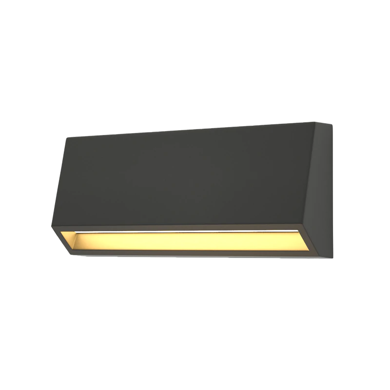 it-Lighting Blue LED 3W 3CCT Outdoor Wall Lamp Anthracite D:16cmx7cm 80202240