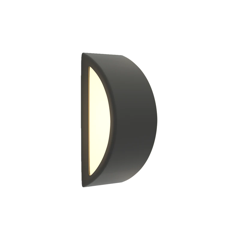 it-Lighting Clear 1xΕ27 Outdoor Up-Down Wall Lamp Anthracite D32cmx13cm 80202744