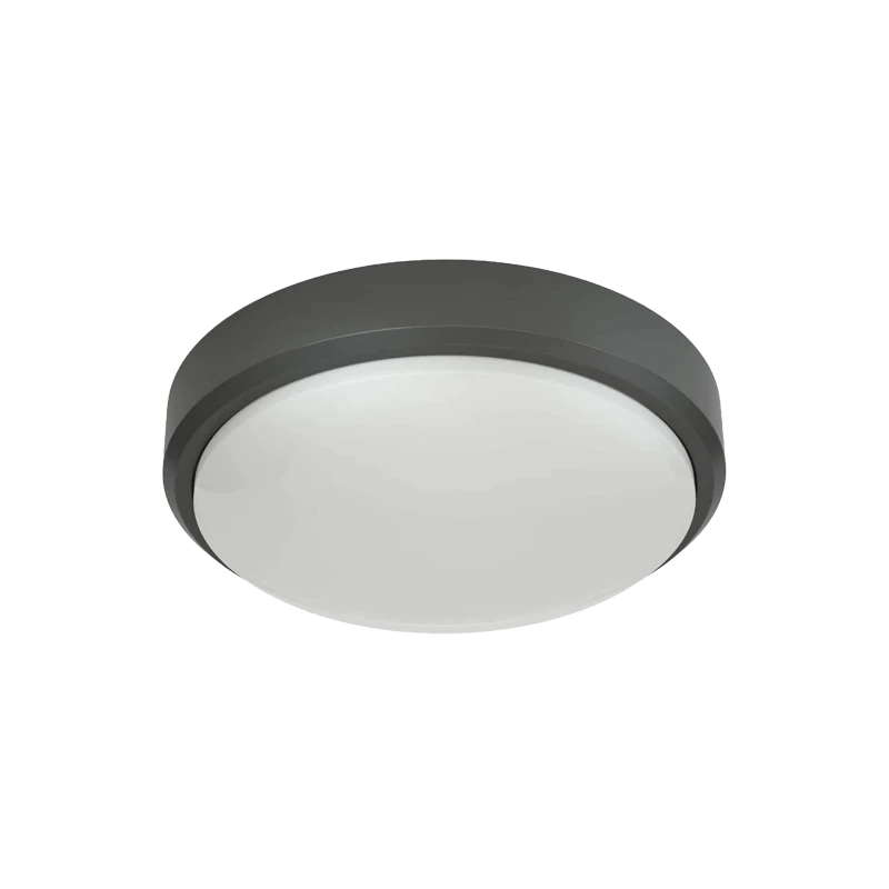 it-Lighting Echo LED 15W 3CCT Outdoor Ceiling Light Anthracite D:21cmx6cm 80300240