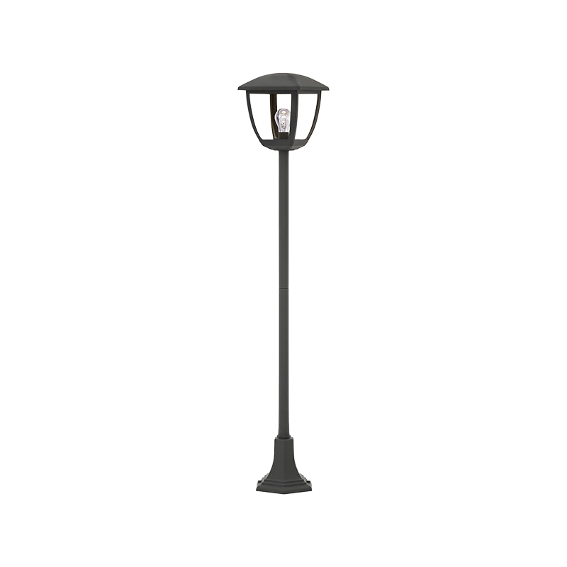 it-Lighting Avalanche 1xE27 Outdoor Pole Light Black D:120cmx18.5cm 80500114