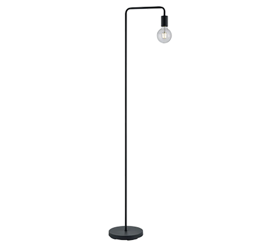 Φωτιστικό Δαπέδου Μαύρο Ματ 23xH149cm 1xE27 Trio Lighting Diallo 408000132