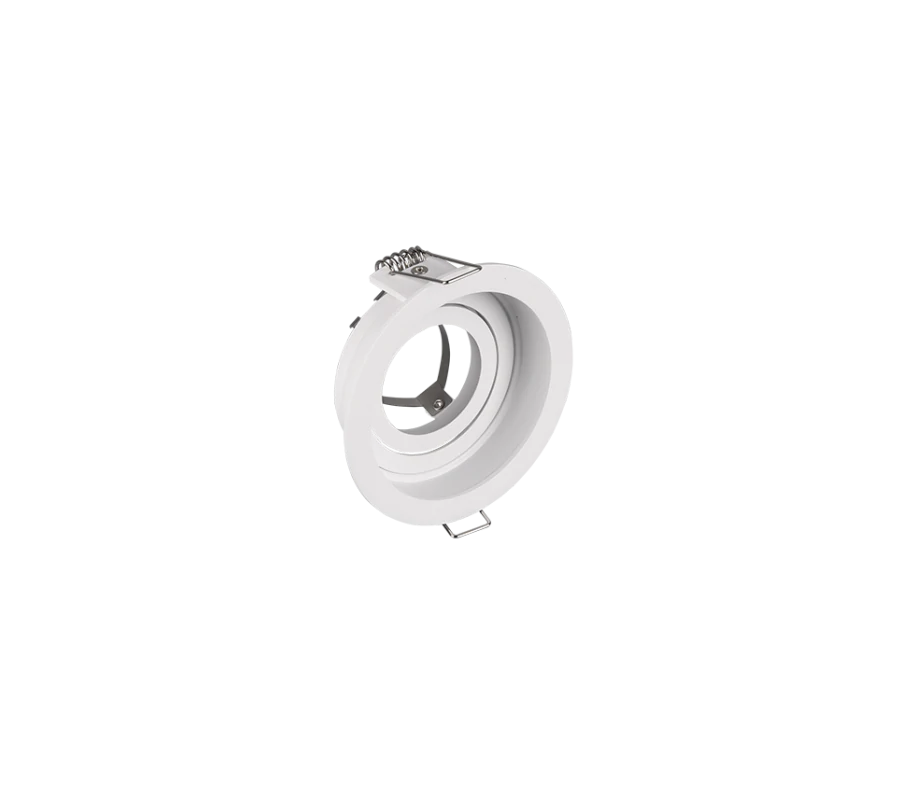Σποτ Στρογγυλό Κινούμενο Λευκό Ματ 9xH10cm Χωνευτό 1xGU10 Trio Lighting Kenai 651500131