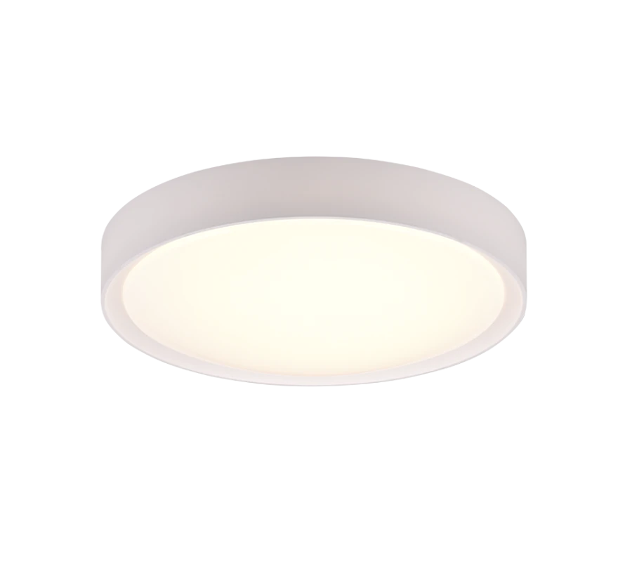 Clarimo Στρογγυλό Εξωτερικό LED Panel Ισχύος 18W με Θερμό Λευκό Φως Διαμέτρου 33εκ. Trio Lighting 659011801