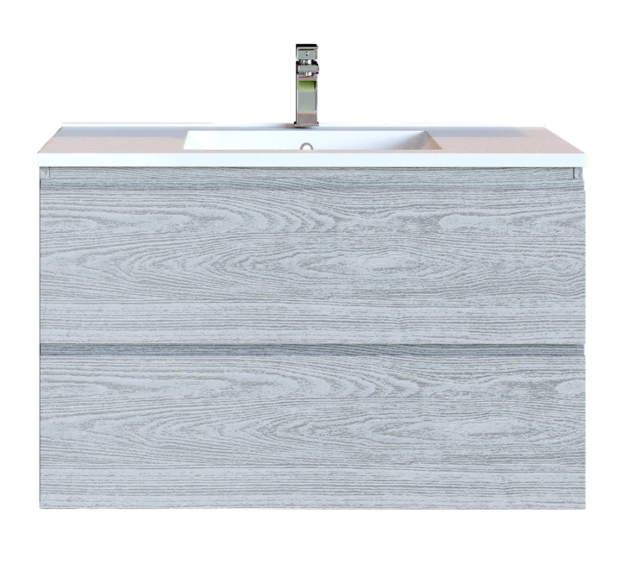 Έπιπλο Μπάνιου 70 εκ. με Νιπτήρα Χρώμα Canyon Greyish Sanitec Alba D 70