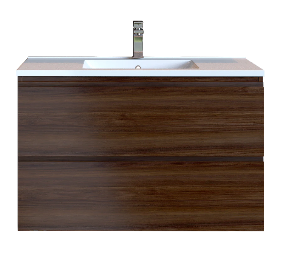 Έπιπλο Μπάνιου 80 εκ. με Νιπτήρα Χρώμα Noce Lirico Sanitec Alba D 80