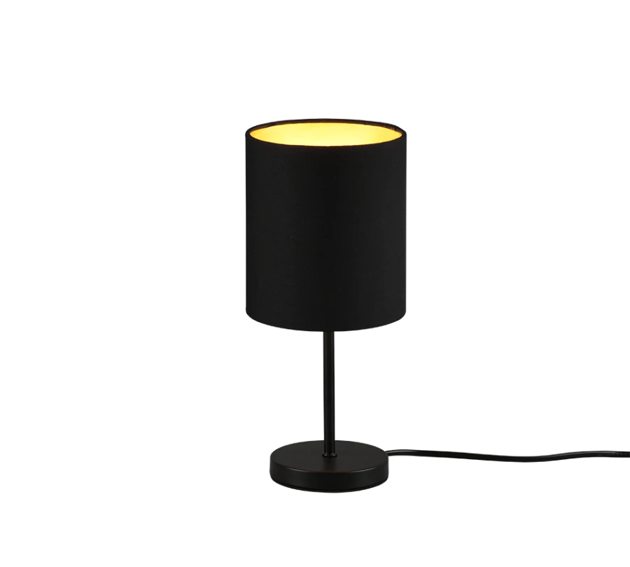 Πορτατίφ 13xH28cm 1xE14 Μαύρο Αμπαζούρ-Βάση Trio Lighting  Jerry Jerry R50491080