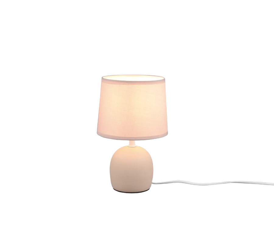 Malu Πορτατίφ με Μπεζ Καπέλο και Μπεζ Βάση Trio Lighting R50802644