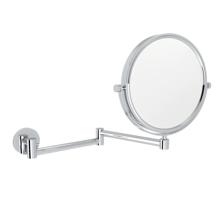 Καθρέπτης Led Μεγεθυντικός x3  Ø20 cm Επιτοίχιος με Πτυσσόμενο Βραχίονα Χρωμέ Verdi 5080322