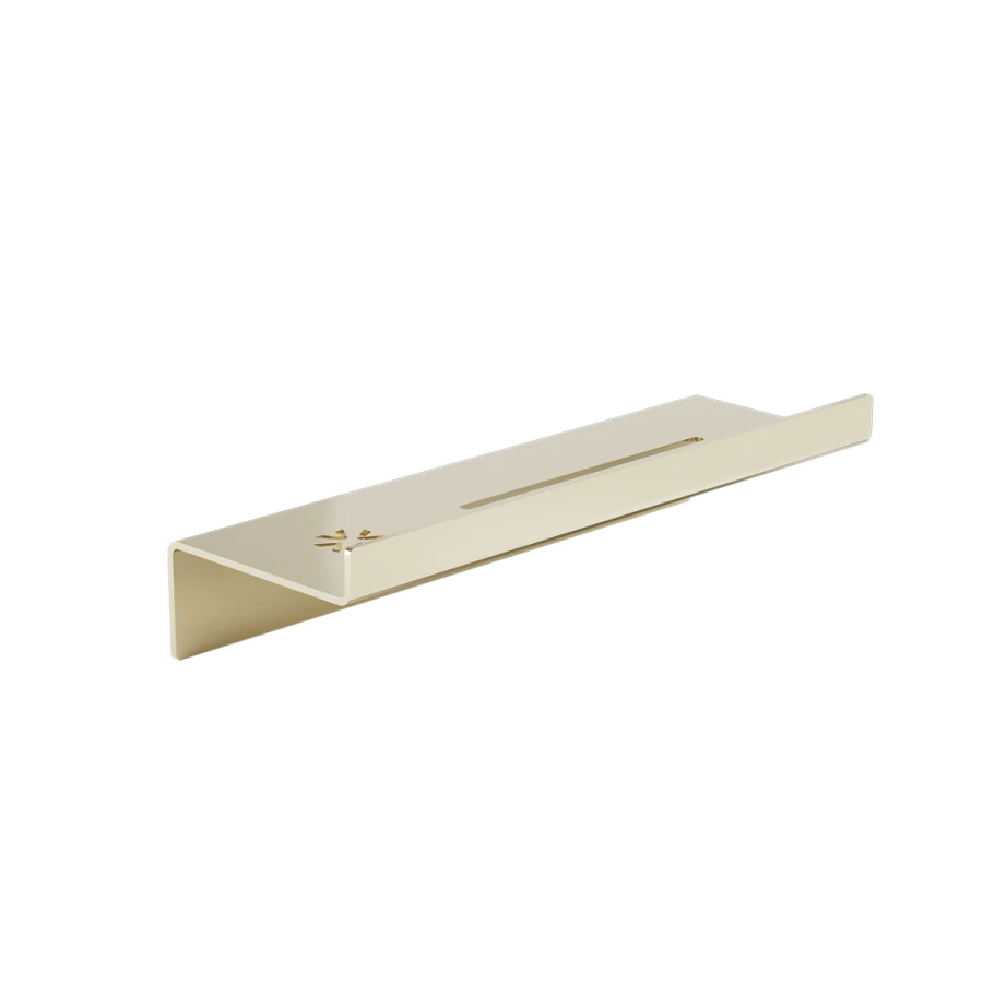 Ράφι με Αποστράγγιση W300xD93xH70mm Stainless Steel Verdi Strantza Light Gold Brushed PVD 7232542