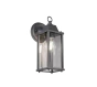 Επιτοίχιο Φαναράκι Εξ.Χώρου IP23 1xE27 Αλουμίνιο Ανθρακί Trio Lighting Olona 201960142