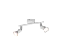 Σποτ Δίφωτη Ράγα 2xGU10 L25cm White Matt Trio Lighting Paris R80912031