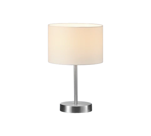 Πορτατίφ 20x32cm 1xE14 Βραχίονας Νίκελ Ματ Λευκό Καπέλο Trio Lighting Hotel 501100101