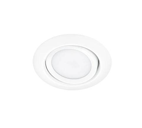 Φωτιστικό Στρογγυλό Λευκό Ματ Χωνευτό Σποτ 8xH3cm LED 5w 3000K 450lm Trio Lighting Rila 650310131